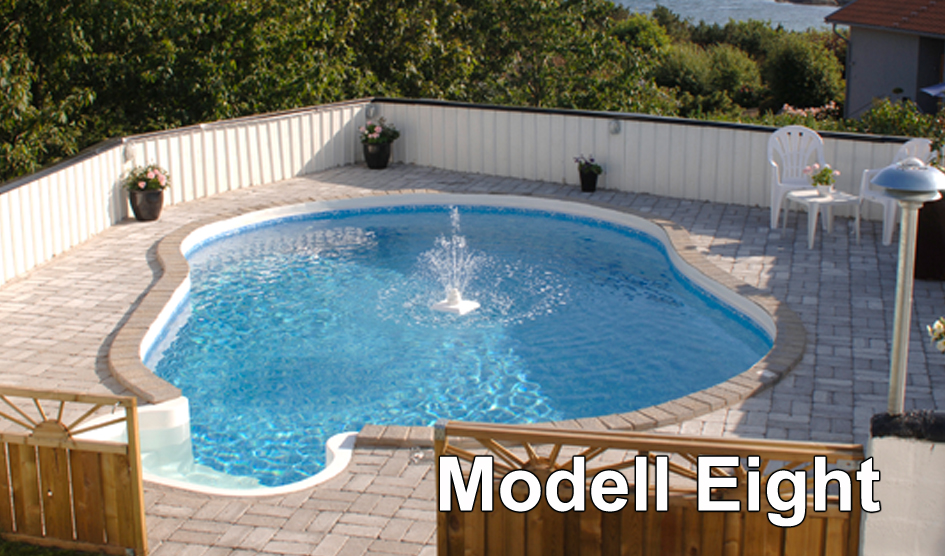 Eight — pool från Miami Pool & Spa