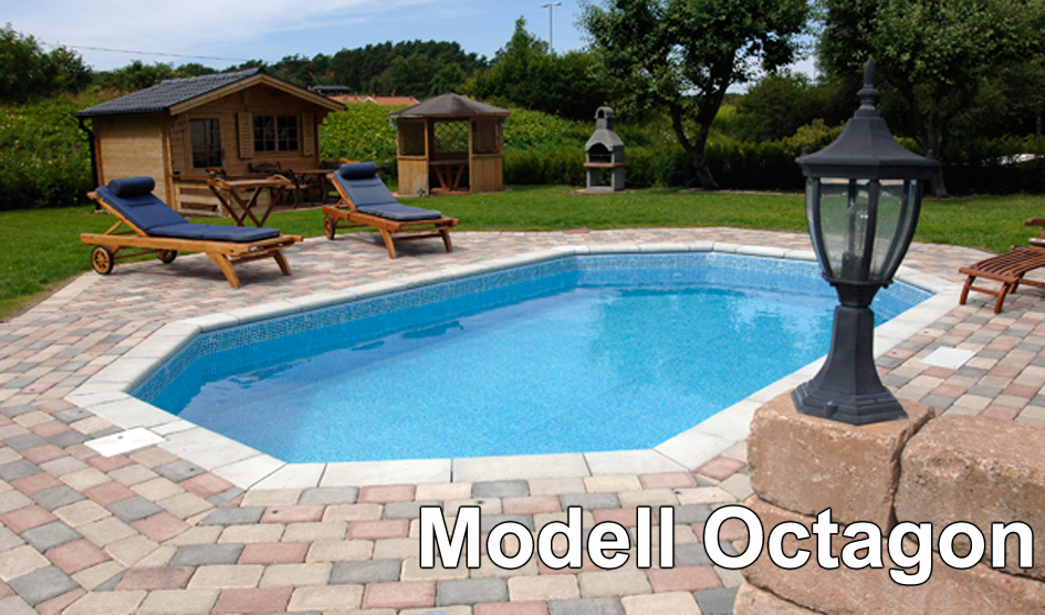 Poolmodellen Oktagon — åttakantig
